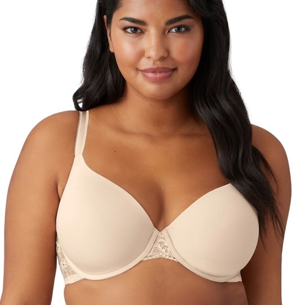 Wacoal Nude 85340 French Garden T Shirt Bra 34D
